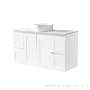 MDF Wall Hung Bathroom Vanity with Art Basin